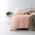 Park Avenue European Vintage Cotton Quilt Cover Set Blush