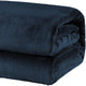 Renee Taylor Mink Blanket Acrylic Queen/King Indigo