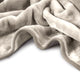 Renee Taylor Mink Blanket Acrylic Queen/King Taupe