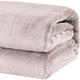 Renee Taylor Mink Blanket Acrylic Queen/King Rose