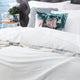 Renee Taylor Solana Washed Cotton Textured Quilt set  White