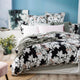Ivy Quilt cover set 300 Thread Count Cotton Reversible
