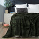 Renee Taylor Mink blanket Acrylic Queen/King Jade