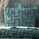 Renee Taylor Riley Quilt Cover Tufted Cotton Chenille Set Mineral