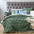Park Avenue Medallion Vintage Tufted Quilt Cover Sage