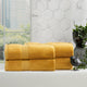 Renee Taylor Stella Bamboo Towel Sets Mustard