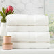 Renee Taylor Stella Bamboo Towel Sets White