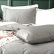 Park Avenue Bamboo Quilt Cover set 500 Thread count Charcoal