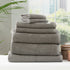 Renee Taylor Cobblestone Ribbed Bath Towel Sets Platinum