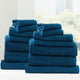 Renee Taylor Cobblestone Ribbed Bath Towel Sets Ink