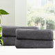 Renee Taylor Cobblestone Ribbed Bath Towel Sets Granite