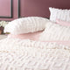 Renee Taylor Bed Cover Riley Tufted Cotton White