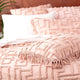Renee Taylor Bed Cover Riley Tufted Cotton Blush