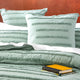 Renee Taylor Classic Tufted Quilt Cover Set Sage