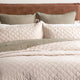 Renee Taylor Linen Stonewashed Coverlet Cavallo Natural