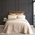 Renee Taylor Linen Stonewashed Coverlet Cavallo Natural