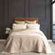 Renee Taylor Linen Stonewashed Coverlet Cavallo Natural