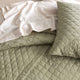 Renee Taylor Linen Stonewashed Coverlet Cavallo Jade