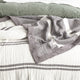 Renee Taylor Blanket Washed Cotton Brighton Reversible Nude