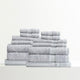 Renee Taylor Stella Bamboo Towel Sets Silver