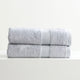 Renee Taylor Stella Bamboo Towel Sets Silver