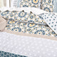 Renee Taylor Benitta Quilt Cover Set 300 Thread Count Cotton Reversible