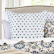 Renee Taylor Benitta Quilt Cover Set 300 Thread Count Cotton Reversible