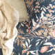 Renee Taylor Waratah Midnight Quilt cover set 300 Thread Count Cotton Reversible
