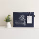 Park Avenue Bamboo Cotton Fitted Sheet & pillowcase Set Indigo