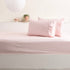 Park Avenue Bamboo Cotton Fitted Sheet & pillowcase Set Peach