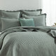 Renee Taylor Scallop Jacquard Coverlet Set Juniper