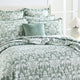 Renee Taylor Tahlia Jacquard Coverlet Set Jade