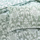 Renee Taylor Tahlia Jacquard Coverlet Set Jade