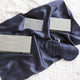 Renee Taylor Silk Pillowcase Navy