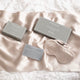Renee Taylor Silk Eye Mask Sand