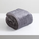 Renee Taylor Plush Velvet Blanket Graphite