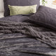 Renee Taylor Heston Sherpa Velvet Blanket Graphite