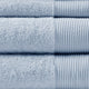 Cloud Linen Retreat Tencel Antimicrobial Towel Set Blue