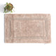 Renee Taylor Bath Mat Soho Cotton Reversible in Mocha