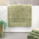 Renee Taylor Bath Mat Soho Cotton Reversible in Khaki