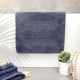 Renee Taylor Cotton Reversible Bath Mat Retreat Blue