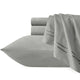 Renee Taylor Strada Egyptian Cotton 1000 Thread Count Sheet Set Silver Charcoal