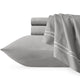 Renee Taylor Strada Egyptian Cotton 1000 Thread count Quilt Cover Set Silver White