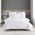 Renee Taylor Atlantis Quilt Cover Set Jacquard White