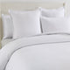 Renee Taylor Atlantis Quilt Cover Set Jacquard White