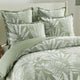 Renee Taylor Lansfield Quilt Cover Set Jacquard Sage
