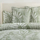Renee Taylor Lansfield Quilt Cover Set Jacquard Sage