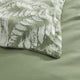 Renee Taylor Lansfield Quilt Cover Set Jacquard Sage