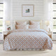 Renee Taylor Ariel Chenille Tufted Jacquard Quilt Cover Set