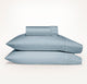 Ddecor Home 1500 Thread Count Cotton Blend Fitted Sheet & Pillowcase Set Seafoam - No Flat Sheet